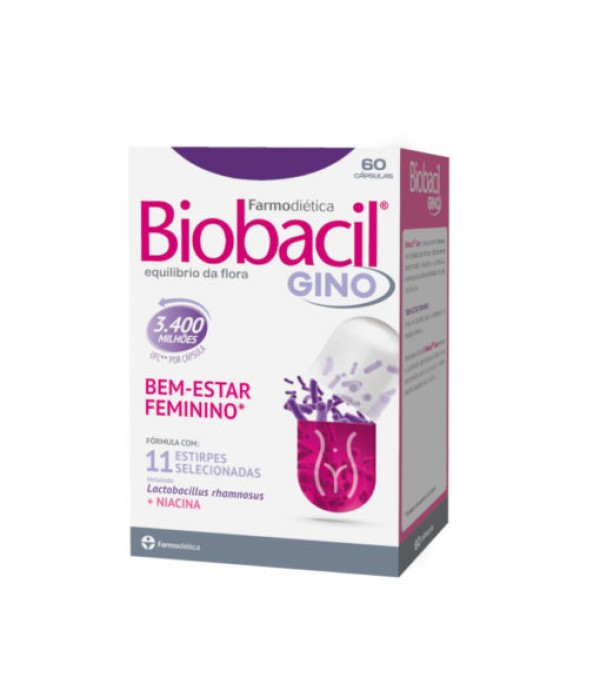 Biobacil Gino - 60 Cápsulas
